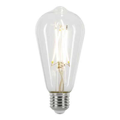 Ampoule LED connectée Myko E27 Edison à filament 806lm=60W variation de blancs Jacobsen transparent