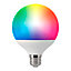 Ampoule LED connectée Myko E27 globe Ø10cm 1521lm=100W variation de blancs et couleurs Jacobsen blanc