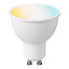 Ampoule LED connectée Myko GU10 350lm=32W variation blancs et couleurs Jacobsen blanc