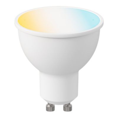 Ampoule LED connectée Myko GU10 350lm=32W variation blancs et couleurs Jacobsen blanc
