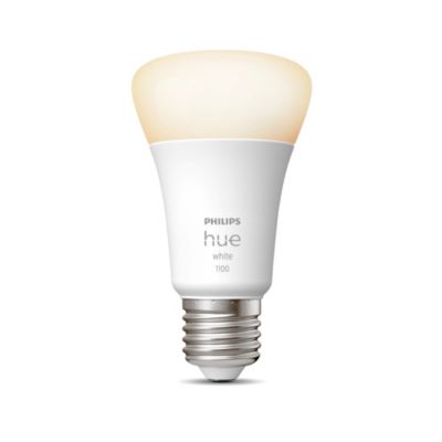 Ampoule LED connectée Philips Hue A60 IP20 E27 1055lm 9.5W 75W blanc chaud