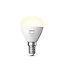 Ampoule LED connectée Philips Hue IP20 E14 470lm 5,7W blanc chaud