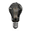 Ampoule LED Crown Glassfiber dimmable E27 A60 ⌀ 6cm 40lm 3,5W blanc chaud Calex noir