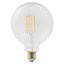 Ampoule LED décorative Diall globe Ø 120mm E27 7W=60W blanc chaud