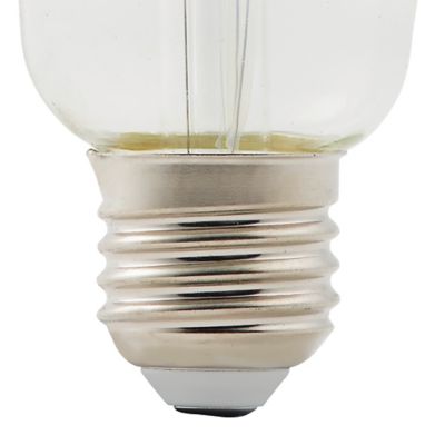 Ampoule led à filament décorative, globe 125mm E27, 60lm = 35W, blanc  chaud, ours transparent