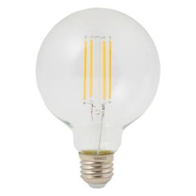 Ampoule LED décorative Diall globe E27 8W=75W blanc chaud