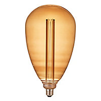 Ampoule LED décorative E27 G172 ⌀17.2cm 470lm doré blanc chaud Nordlux
