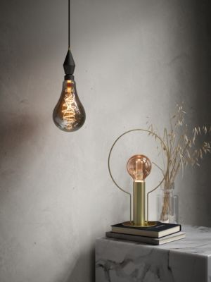 Ampoule LED décorative rétro dimmable E27 ⌀12.5cm 120lm 3,5W doré blanc chaud Nordlux