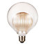 Ampoule LED décorative shape in shape E27 ⌀12.5cm 350lm ambré blanc chaud Nordlux