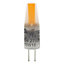 Ampoule LED Diall capsule G4 1,2W=10W blanc chaud
