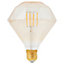 Ampoule LED Diall diamant E27 6W=40W blanc chaud
