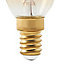 Ampoule LED Diall flamme E14 3W=25W blanc chaud