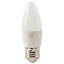 Ampoule LED Diall flamme E27 3W=25W blanc chaud