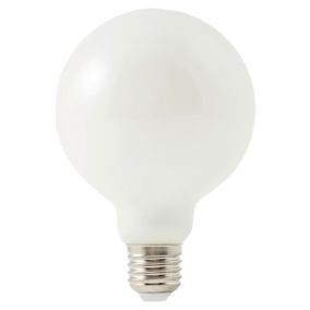 Ampoule LED Diall globe Ø 95mm E27 7W=60W blanc chaud