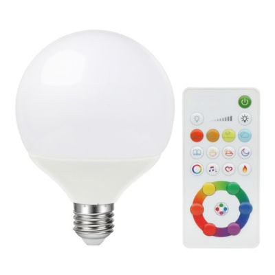 Acheter Ampoule LED RGB 10W 270º E27 avec Télécommande