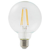 Ampoule LED Diall globe E27 9,2W=75W blanc chaud