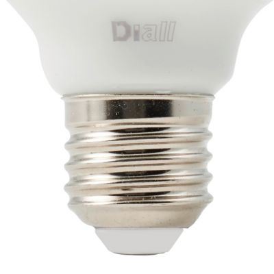 Ampoule LED Diall GLS E27 10,5W=75W blanc chaud