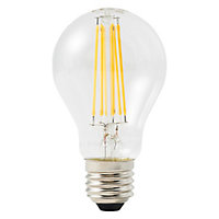 Ampoule LED Diall GLS E27 8W=75W blanc chaud