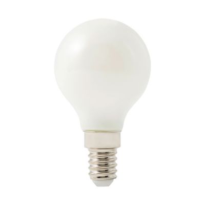 Ampoule LED Diall mini globe E14 4,9W=40W blanc neutre