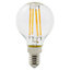 Ampoule LED Diall mini globe E14 4,9W=47W blanc chaud