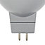 Ampoule LED Diall réflecteur variateur d'intensité GU5.3 8W=50W blanc chaud