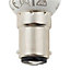 Ampoule LED Diall T25 B15 2,2W=15W blanc chaud