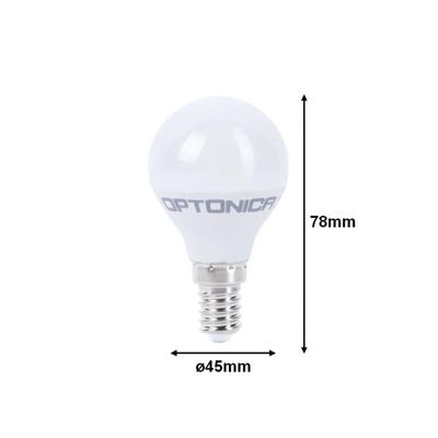 Ampoule LED E14 5.5W 220V G45 - Blanc Neutre 4000K - 5500K - SILAMP
