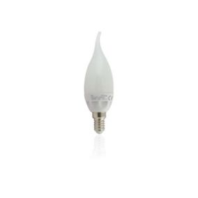 Ampoule LED E14 6W Flamme Coup de Vent équivalent 40W - Blanc Chaud 2700K