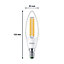 Ampoule LED E14 blanc chaud Philips Ultra Standard 485lm 2,3W=40W