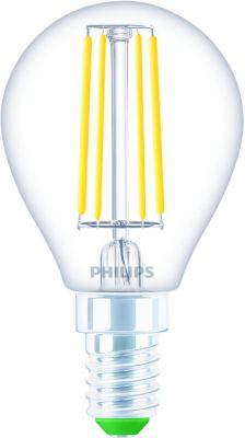 Ampoule LED E14 filament 485 lm blanc neutre 2,3 W grade A Philips