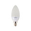 Ampoule LED E14 Flamme IP20 470lm 5W 40W Xanlite blanc chaud