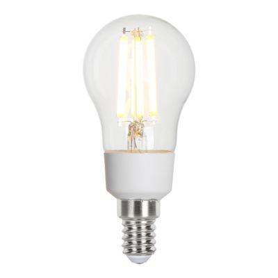 Ampoule LED E14 mini globe filament transparent 470 lm blanc chaud 2,2W grade A Jacobsen
