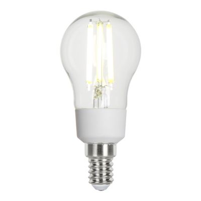 Ampoule LED E14 mini globe filament transparent 470 lm blanc neutre 2,2W grade A Jacobsen