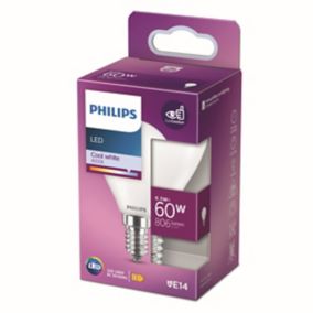 Ampoule LED E14 (SES) 806lm 6.5W IP20 blanc froid Philips