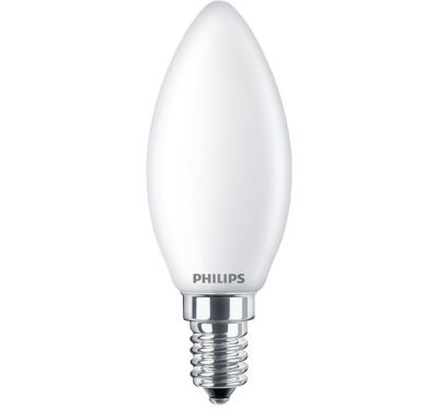 Ampoule LED E14 (SES) B35 FR 806lm 6.5W = 60W IP20 blanc chaud Philips