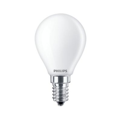 Ampoule LED E14 (SES) P45 FR 806lm 6.5W = 60W IP20 blanc chaud Philips