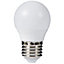 Ampoule LED E27 3,3W=25W blanc chaud