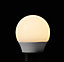 Ampoule LED E27 3,3W=25W blanc chaud
