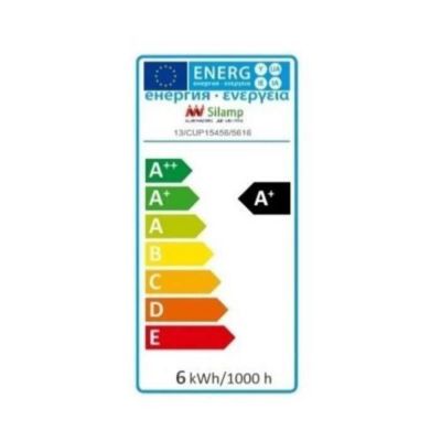 Ampoule LED E27 6W Filament A60 - Blanc Chaud - SILUMEN