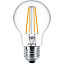 Ampoule LED E27 A60 806lm 7W IP20 blanc chaud Philips