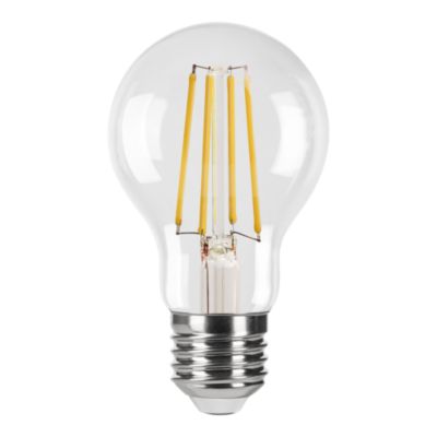 Ampoule LED E27 A60 filament transparent 470 lm blanc chaud 2,2W grade A Jacobsen