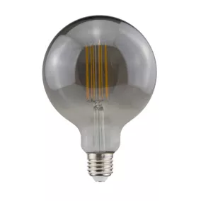 Ampoule LED E27 ballon à filament linéaire fumé blanc chaud Jacobsen