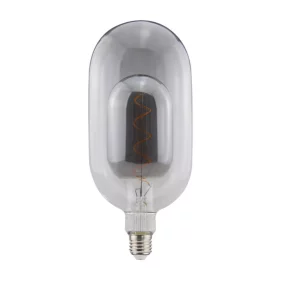 Ampoule LED E27 ballon à filament spirale fumé blanc chaud Jacobsen