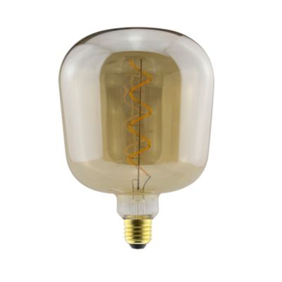 Ampoule LED E27 boule à filament spirale ambré blanc chaud Jacobsen