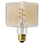 Ampoule LED E27 cube à filament ambré 240lm blanc chaud Girard Sudron