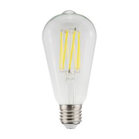 Ampoule LED E27 edison filament 806lm=60W blanc chaud Eco Jacobsen