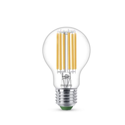 Ampoule LED E27 filament 1095 lm blanc chaud 5,2 W Philips Grade A
