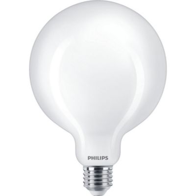 Ampoule LED E27 Globe 2000lm 13W IP20 blanc chaud Philips