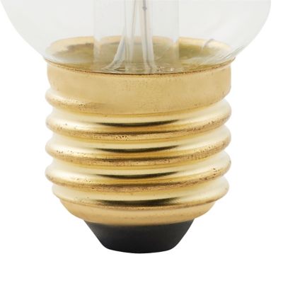 Ampoule LED E27 globe filament ambré 250 lm blanc chaud 5W Diall