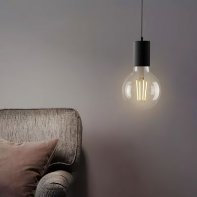 Ampoule LED E27 globe filament transparent 806 lm blanc chaud 3,8W grade A Jacobsen
